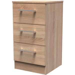 Devon Ready Assembled 3 Piece Bedroom Set - Bardolino Oak / 6