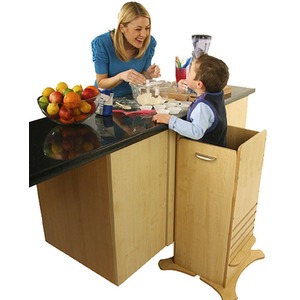 Little Helper Montessori FunPod Kitchen Helper Learning Tower - Natural by Little Helper