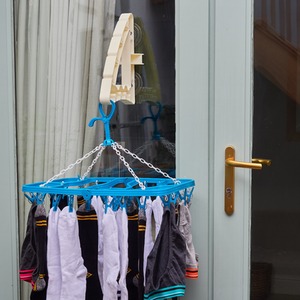 Balcondry Portable Clothes Airer - White by Balcondry