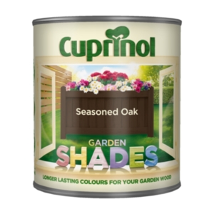Cuprinol Garden Shades Paint - Seasoned Oak / 1l by Cuprinol