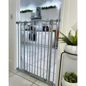 Extra Tall Curved Top Safety Gate - Matt Grey / 225cm - 234cm by Safetots