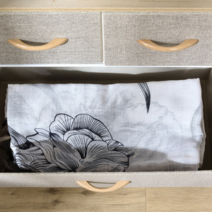 HOMCOM 3 Drawer Storage Chest Unit Home with Shelves Home Living Room Bedroom - White by HOMCOM