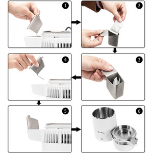 4L Countertop Water Distiller - White by ZOKOP