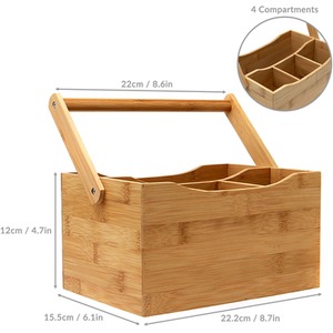 Bamboo Utensil Cutlery Holder - Bamboo by Maison & White