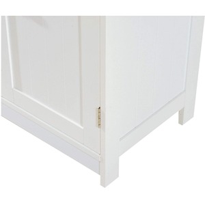 Basin Sink Wooden Vanity Cabinet - White by HOMCOM