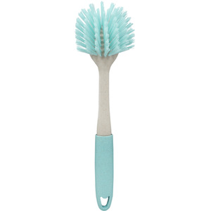 Pro Clean Anti-Bacteria Dish Brush with Extra Bristles - Blue by JVL