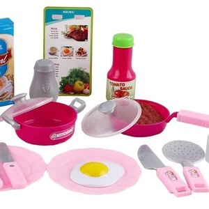 Miniature Kitchen with Light, Sound and Water Features - Pink