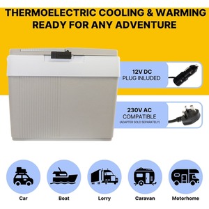 Koolatron 12V Electric Cool Box, 31L - Grey by Koolatron