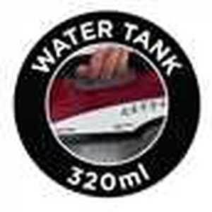 2400W Auto Steam Iron Red - Red by Russell Hobbs