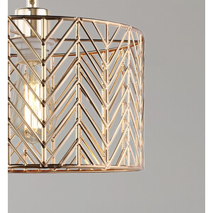 Champagne Weaved Pendant - Champagne