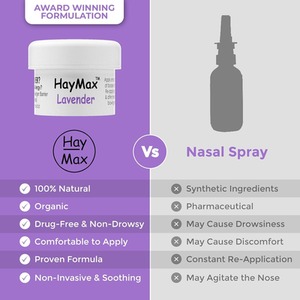 HayMax Organic Allergen Barrier Balm Lavender Expired 5ml - Clear by HayMax