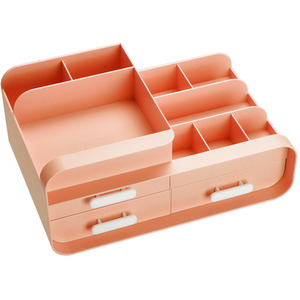 Versatile Makeup Organiser Box with Drawers by Livingandhome