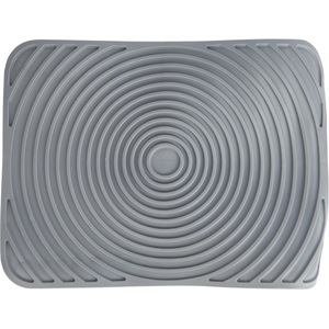 KitchenCraft Flexible Draining Mat - Grey by KitchenCraft
