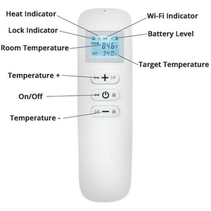 Nexus Wi-Fi Infrared Heating Panel - White / 1195x295mm by Mirrorstone