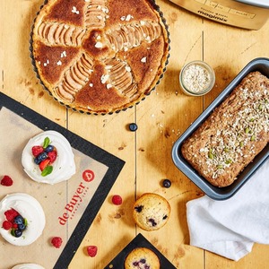 Magimix x De Buyer Home Baking Box 4 Premium Baking Accessories - Black by Magimix