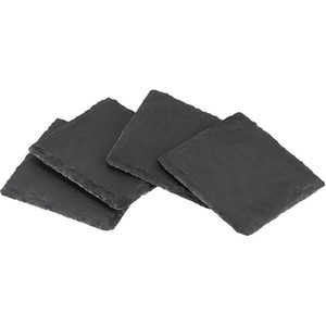 Set 4 Rough Edge Slate Coasters