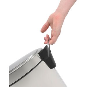 Tramontina Stainless Steel Pedal Bin - Silver / 30l by Tramontina