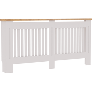 Arlington Radiator Cover - White / 172cm by Vida Designs