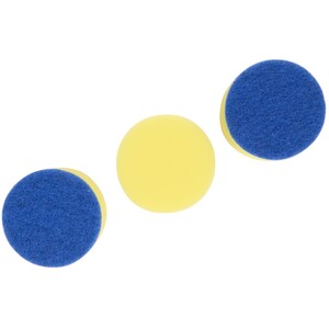 Pack of 3 Dual Layer Scouring Sponges - Blue