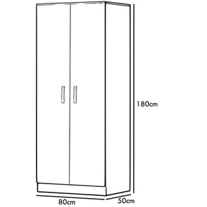 Modern 3 Piece Bedroom Set - White by FWStyle