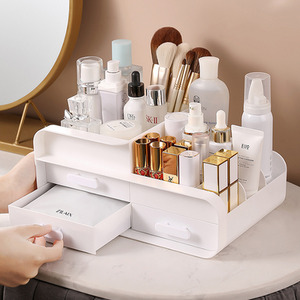 Versatile Makeup Organiser Box with Drawers by Livingandhome