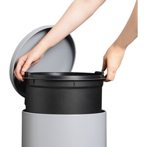 Matt Pedal Bin 30L - Grey