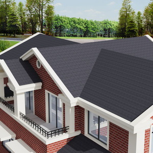 18-Piece Pack of Rectangular Asphalt Roof Shingles by komore