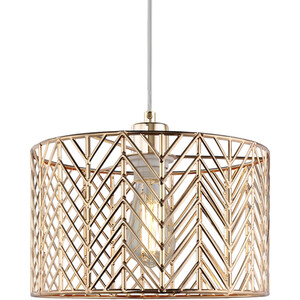 Champagne Weaved Pendant - Champagne