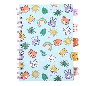 Kawaii A5 Project Notebook - Blue