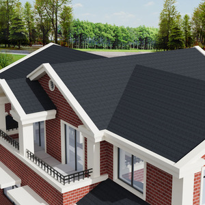 18-Piece Pack of Rectangular Asphalt Roof Shingles by komore