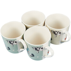 Pack of 4 Daisy Farm Boston Mug