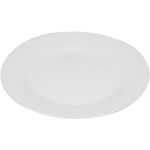 12-Piece Regency Porcelain Rim Dinner Set - White