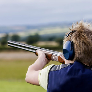 Clay Pigeon Shooting for Two with 100 Clays Gift Experience - Red by Find Me A Gift
