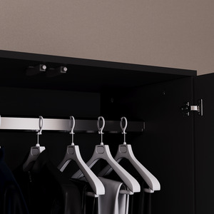 Vida Designs Glinton 4 Piece FSC Certified Bedroom Set- Black by Vida Designs