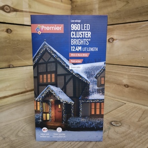 LED Cluster Multi Function Christmas Lights with Timer by Samuel Alexander