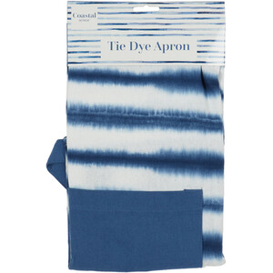 Coastal Tie Dye Apron - Blue