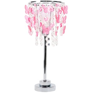 Pink Butterfly Table Lamp - Pink