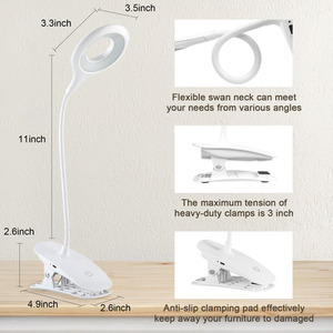 Extrastar USB LED Desk Lamp - White by Extrastar