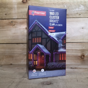 LED Cluster Multi Function Christmas Lights with Timer by Samuel Alexander