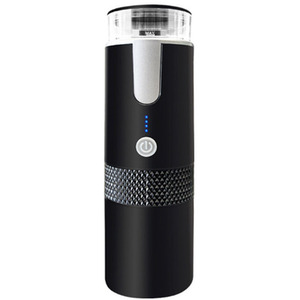 Portable Wireless Automatic Capsule Coffee Machine - Black