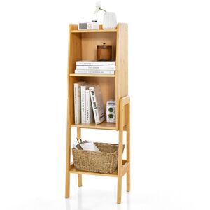 Freestanding Storage Shelving Unit Bookcase Stand - Brown by Costway