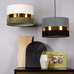 Maddox Shade - Grey, Gold and Black