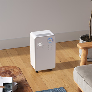 Auto-Off Coloured LED Quiet Dehumidifiers by Livingandhome