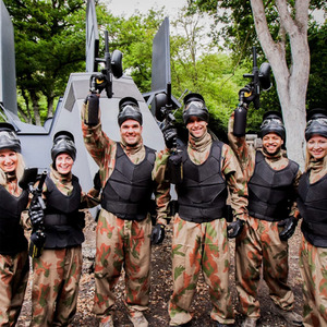 Paintball Combat for Eight Gift Experience - Red by Find Me A Gift
