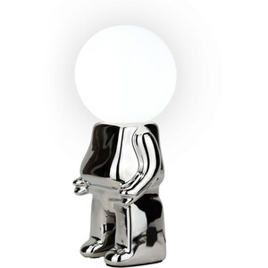 Astronaut Table Lamp - Silver