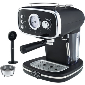 15-Bar Retro Espresso Coffee Machine by Cooks Professional
