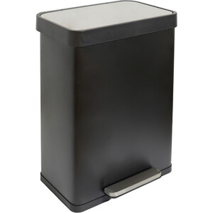 60L Premium Pedal Bin - Black