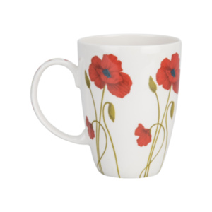 Bone China Poppy Stem Mug