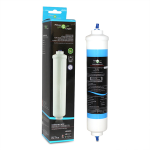 FilterLogic Fridge Water External Inline Filter - White by FilterLogic