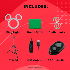 Mickey Mouse Photo Studio Kit - Blue by Disney